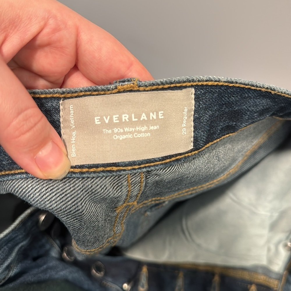 NWOT Everlane 90s Way High Jean - Picture 2 of 3